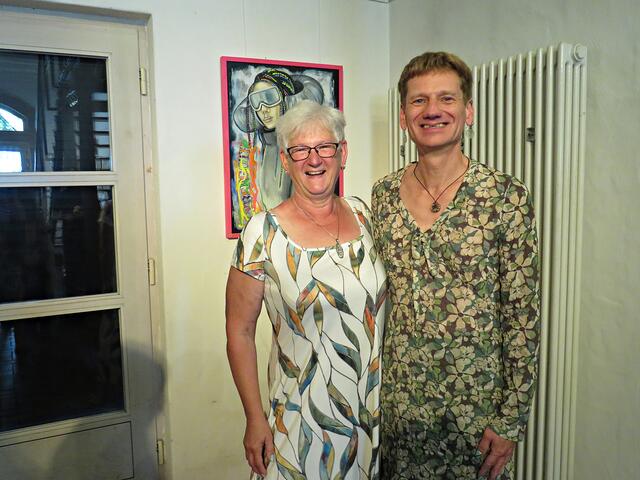Anke Oswald und Frank Tusche | Foto: Brigitte Melder