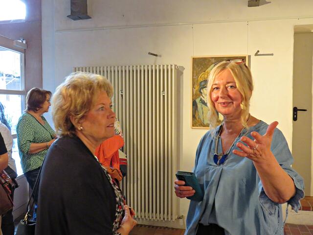 Gaby Kiessling und Evenlyn Tedesco | Foto: Brigitte Melder