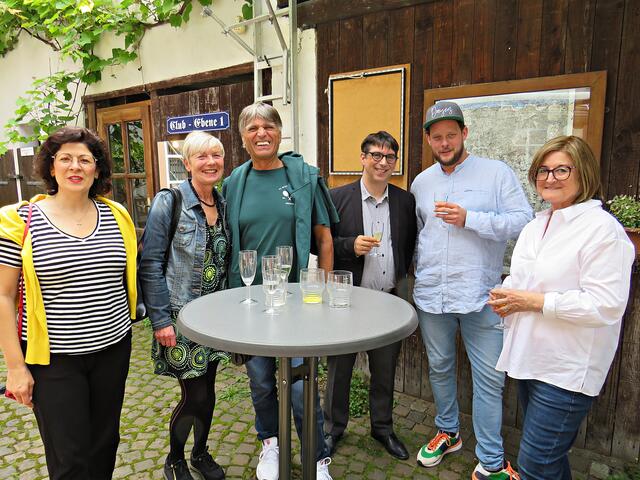 Gruppenbild von Besuchern | Foto: Brigitte Melder