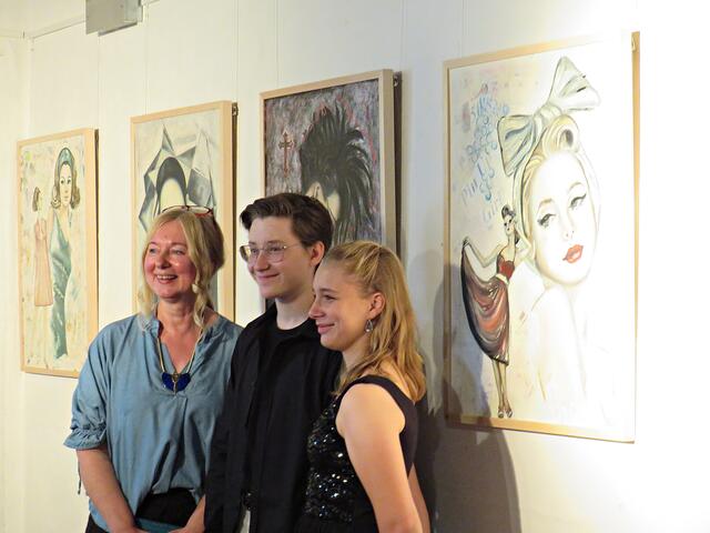 Gruppenbild mit den jungen Talenten | Foto: Brigitte Melder