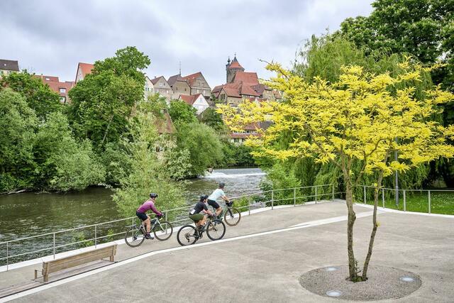 Graveln im Enzpark, Besigheim | Foto: Kraichgau-Stromberg Tourismus e.V./ Florian Trykowski