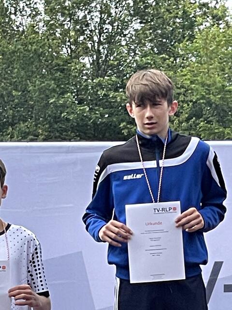 Siegerehrung Fabian | Foto: TSV Iggelheim