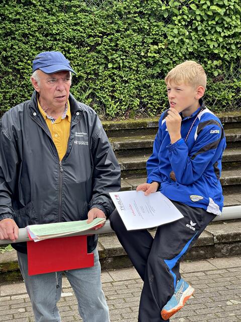 Nachdenkliche Gespräche | Foto: TSV Iggelheim