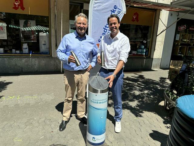 Einweihung Trinkwasserbrunnen | Foto: Pressestelle FT