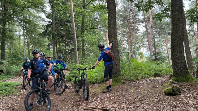 Erklärungen am Kieskautberg | Foto: C. Eicher