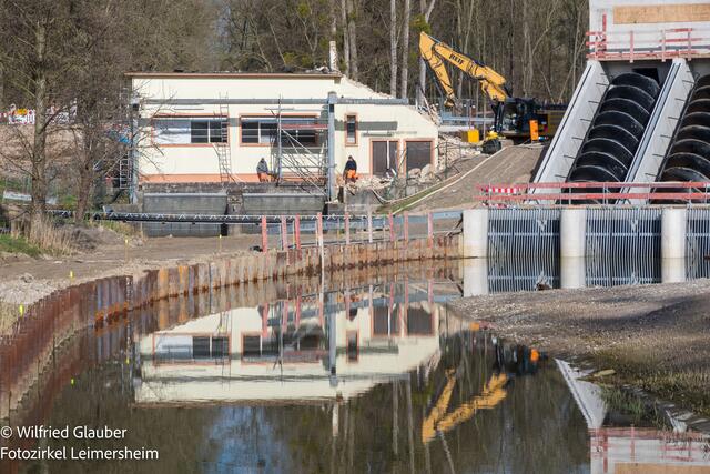März 2024, der Rückbau ist deutlich zu erkennen | Foto: Wilfried Glauber