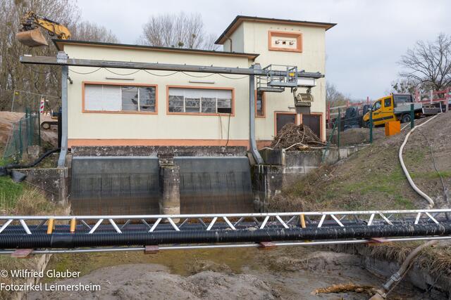 Zustand im März 2024, der Rückbau beginnt | Foto: Wilfried Glauber