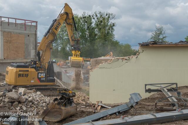 April 2024, der Abriss ist fast vollendet | Foto: Wilfried Glauber