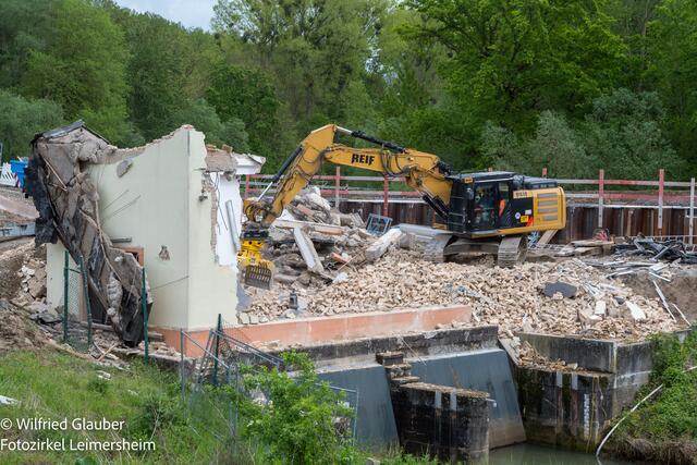 April 2024, die letzte Mauer fällt | Foto: Wilfried Glauber