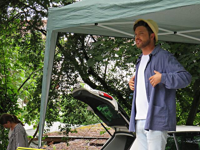 It's your stage, Tim | Foto: Brigitte Melder