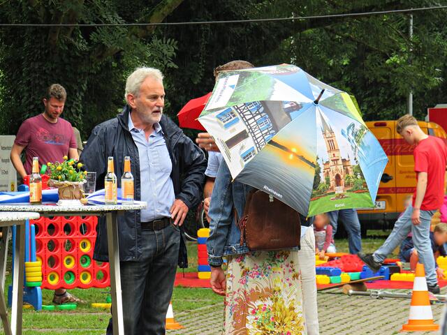 Ein schöner Schirm | Foto: Brigitte Melder