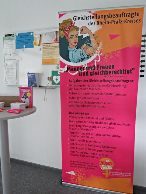Info von der Gleichstellungsbeauftragten des Rhein-Pfalz-Kreises | Foto: Brigitte Melder
