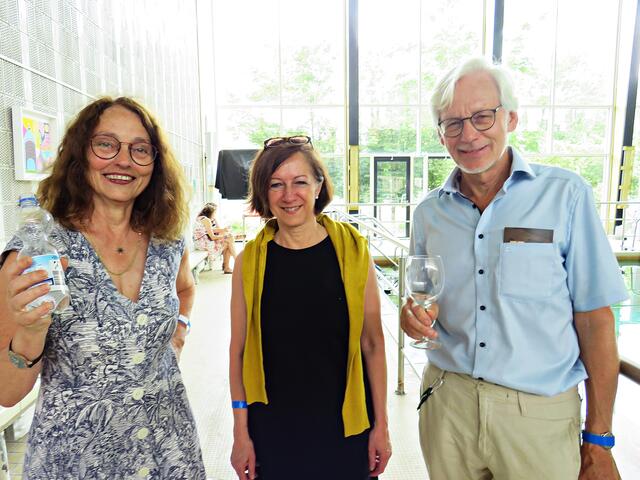 Besuch für Gabriele Köbler aus Bammental | Foto: Brigitte Melder