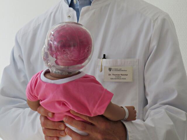 Das Köpfchen voller Technik | Foto: Brigitte Melder