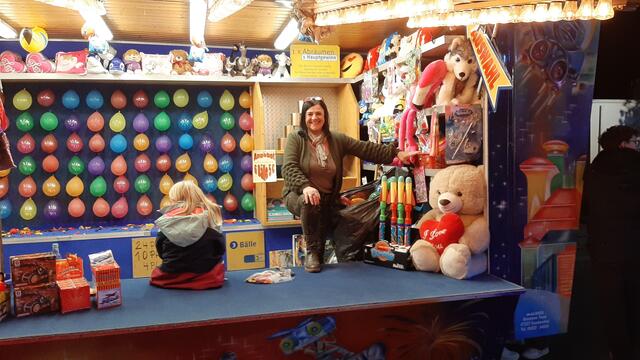 Schaustellerin Gabi Ehmer-Kurz - seit Jahrzehnten auf der Westheimer Kerwe | Foto: Susanne Grabau