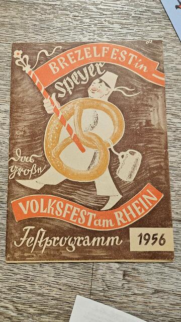 Festprogramm von 1956 | Foto: Hansjörg Heß