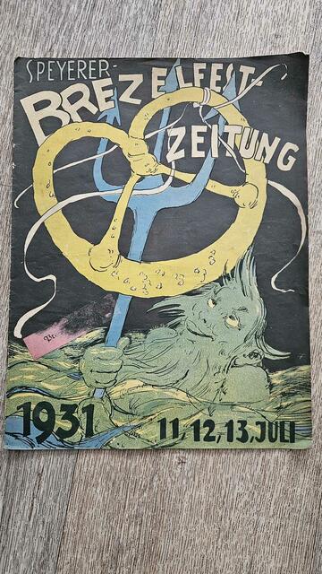 Brezelfest-Zeitung von 1931 | Foto: Hansjörg Heß