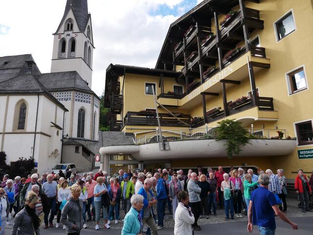 Abmarsch zum Tiroler Abend | Foto: Ich