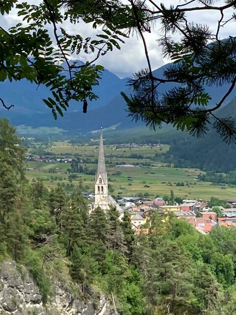 Aussicht von der Rosengartenschlucht auf Imst | Foto: Ich