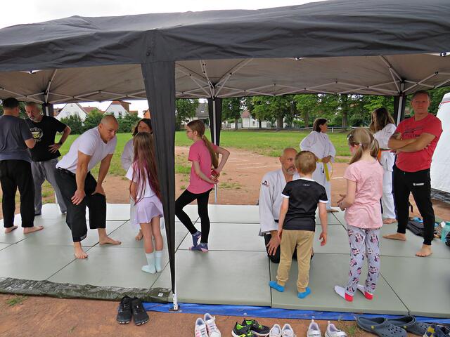 Beim Ju Jutsu | Foto: Brigitte Melder