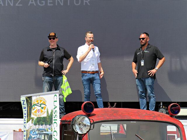 Komplett: Patrick Kuntz, Sebastian Schuschu und Dominik Kraus | Foto: Brigitte Melder