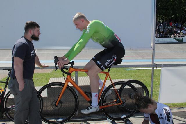 Henric Hackmann fährt für das Bahnrad-Team Rheinland-Pfalz | Foto: Michael Sonnick