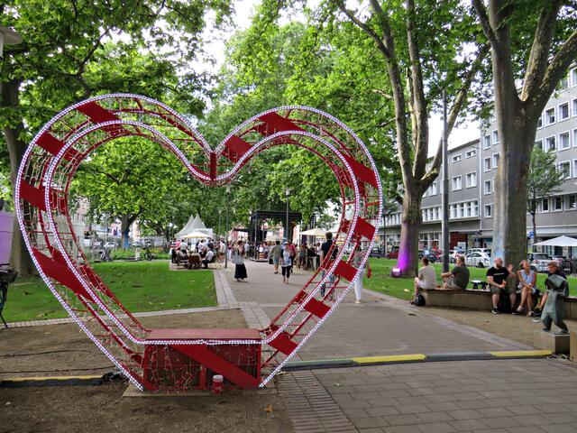 Das Herz von Ludwigshafen mit Blick auf den Ludwigsplatz | Foto: Brigitte Melder