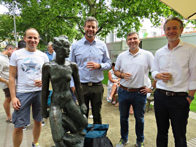 Impressionen mit Skulptur | Foto: Brigitte Melder