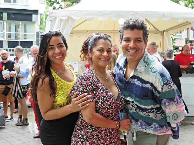 Super nette Brasilianer*innen vor Ort | Foto: Brigitte Melder