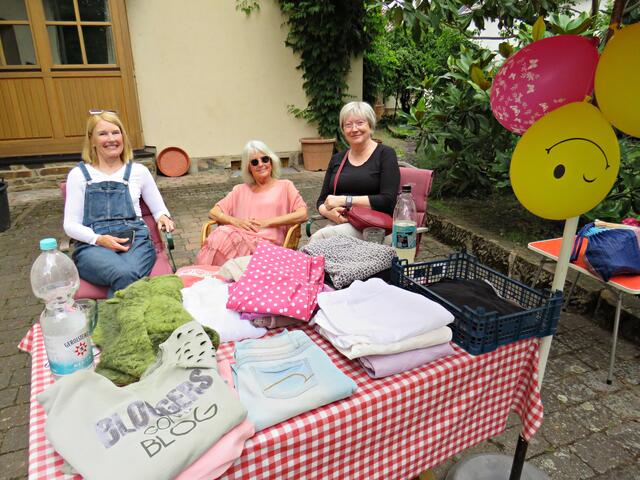 Die drei Freundinnen genossen die Zeitmiteinander | Foto: Brigitte Melder