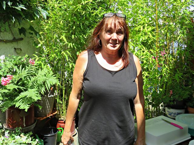 Gartenbesitzerin Steffi Hinrichs | Foto: Brigitte Melder