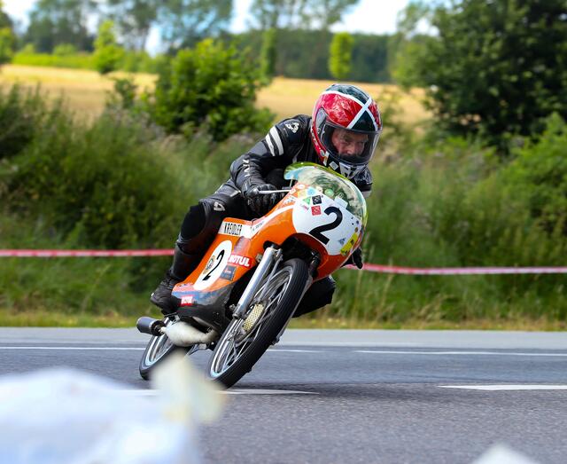 Aalt Toersen auf der Kreidler 50 ccm | Foto: Marcel Uhlmann