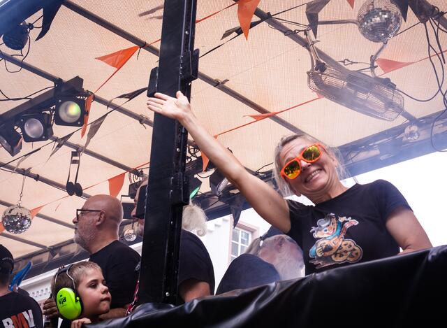 Traditionell kommt der Rockmusikerverein Speyer am Zugende - auch im Jubiläumsjahr heißt er noch mal ordentlich ein | Foto: Cornelia Bauer