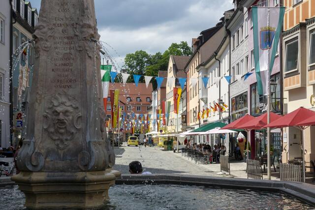 Am Neptunbrunnen | Foto: G. Öfner