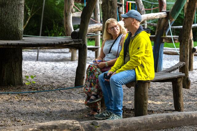 Im Gespräch mit Dieter Keck | Foto: Johann-Peter Melder