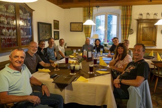 Bei freundlichen Hotelwirt in Heimertingen | Foto: G. Öfner