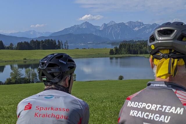 Herrlicher Ausblick zum Bannwald- und Forggensee | Foto: G. Öfner
