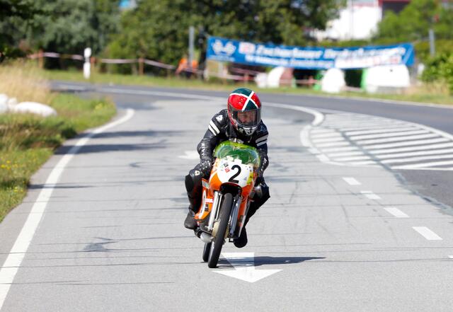 Aalt Toersen auf der Kreidler 50 ccm | Foto: Marcel Uhlmann