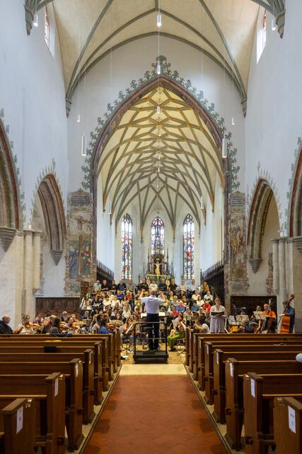 Konzert in gotischer Kirche | Foto: G. Öfner