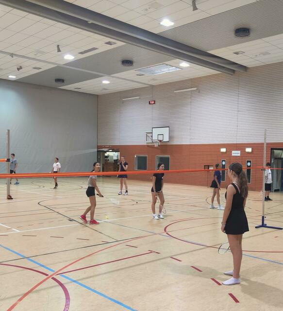 Badminton in der Forster Waldseehalle | Foto: HBG