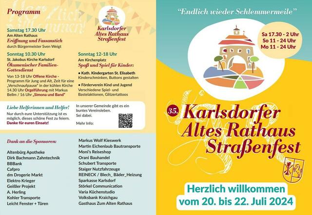 Foto: Straßenfest-Ausschuss Ortsvereine 