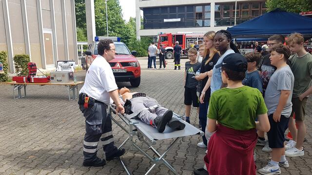 In Philippsburg stellten sich die Hilfsorganisationen vor | Foto: Urheber: W. Schmidhuber