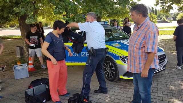 In Philippsburg stellten sich die Hilfsorganisationen vor | Foto: Urheber: W. Schmidhuber