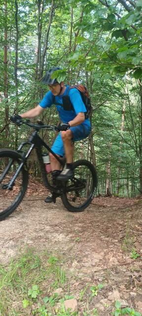 Trailauffahrt zur Hohen Derst | Foto: S. Schade