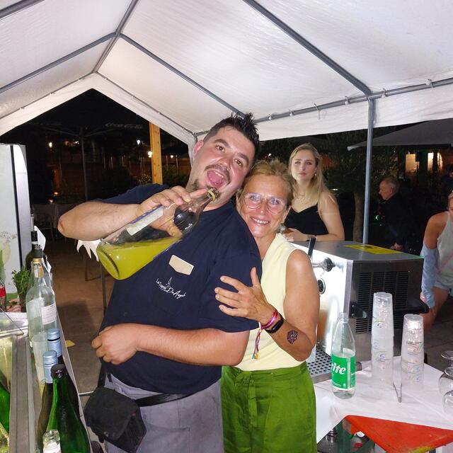 Salvatore Montana und Eveline Teister-Loch | Foto: Brigitte Melder