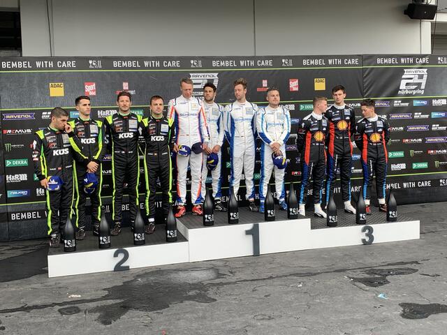 Siegerehrung vom 24-Stunden-Rennen 2024 auf dem Nürburgring | Foto: Michael Sonnick