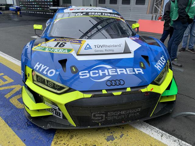 Der Audi gewann das 24-Stunden-Rennen 2024 auf dem Nürburgring | Foto: Michael Sonnick