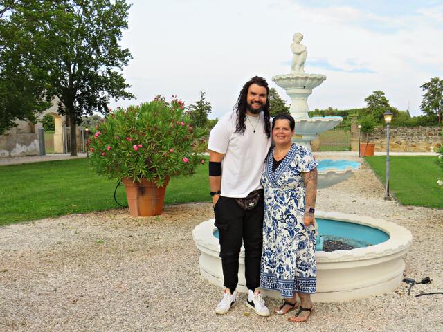 Musiker Markus Müller mit Ehefrau | Foto: Brigitte Melder