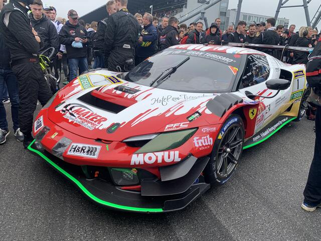 Der Ferrari gewann 2023 das 24-Stunden-Rennen | Foto: Michael Sonnick