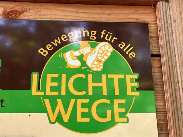Die leichten Wege sind für jeden zu bewältigen | Foto: Stephanie Walter